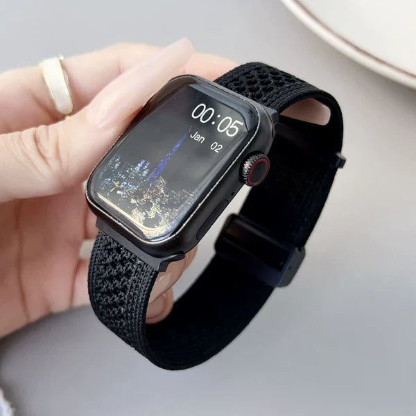 Braided Mesh Nylon Loop with Magnetic Clasp