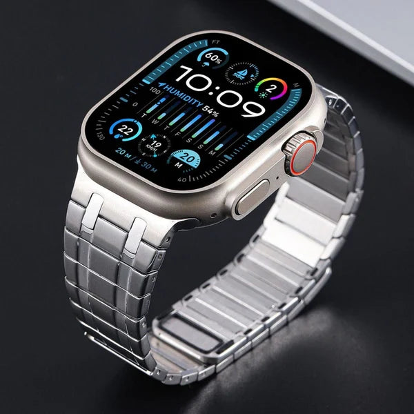 AP Frosted Stainless Steel Magnetic Band