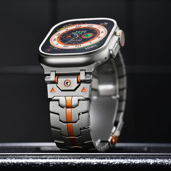 Mech Warrior Metal Watch Band