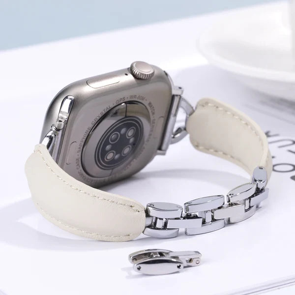 Leather Ring Buckle Band