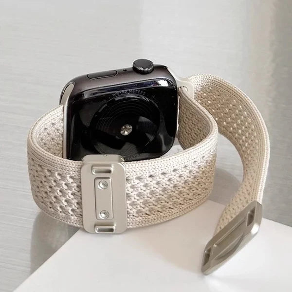 Braided Mesh Nylon Loop with Magnetic Clasp