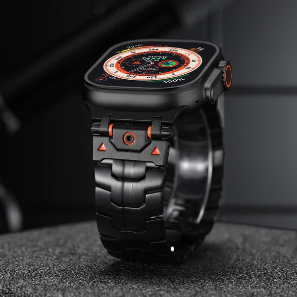 Mech Warrior Metal Watch Band