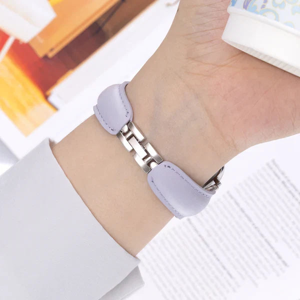 Leather Ring Buckle Band