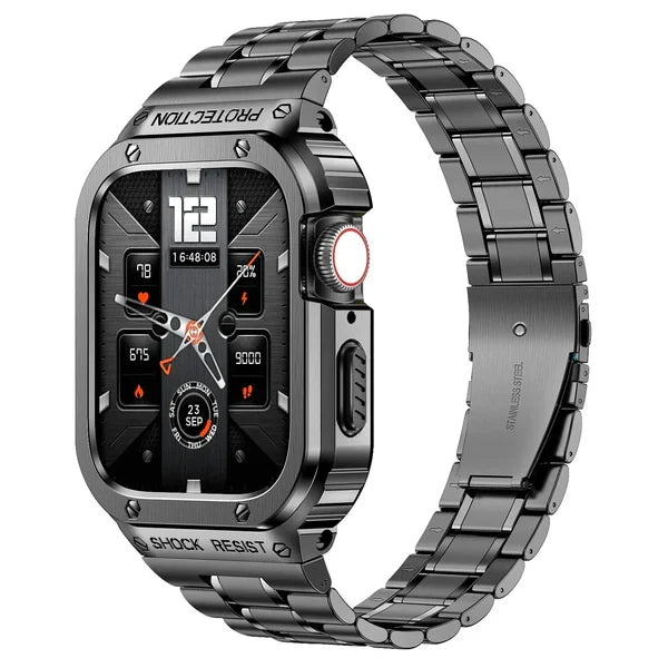 Stainless Steel Band With Case