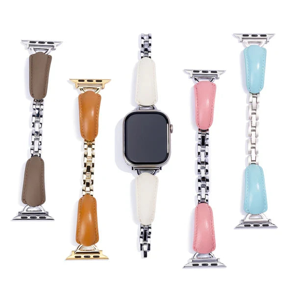 Leather Ring Buckle Band