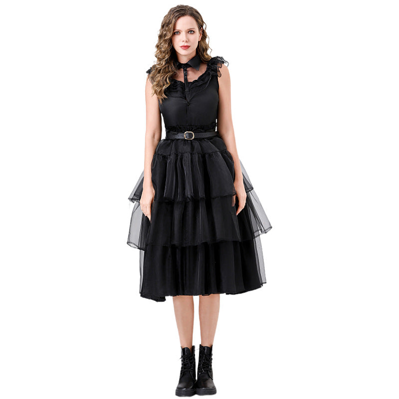 Women's Wednesday Addams Nevermore Academy Rave'n Dance Costume