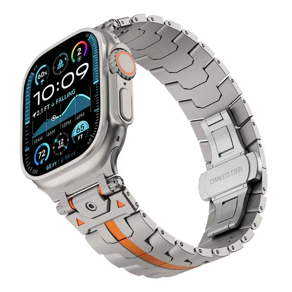 Mech Warrior Metal Watch Band