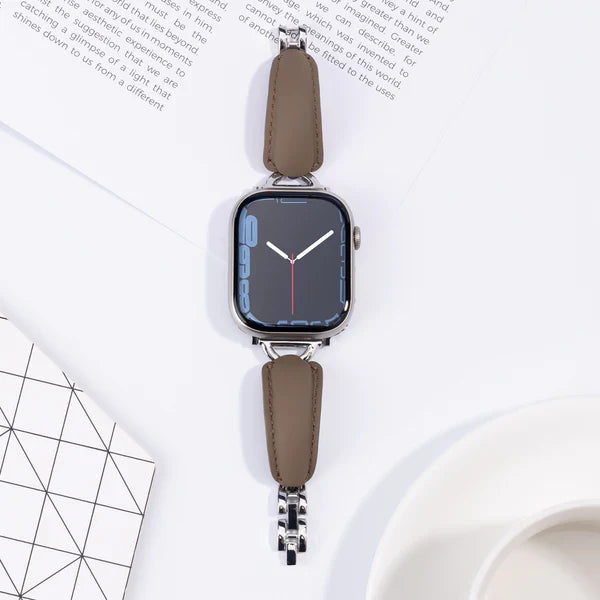 Leather Ring Buckle Band