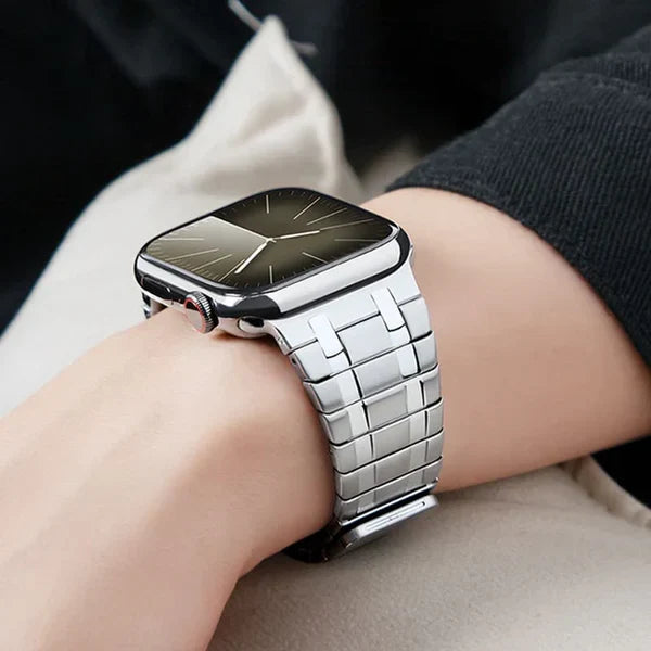 AP Frosted Stainless Steel Magnetic Band