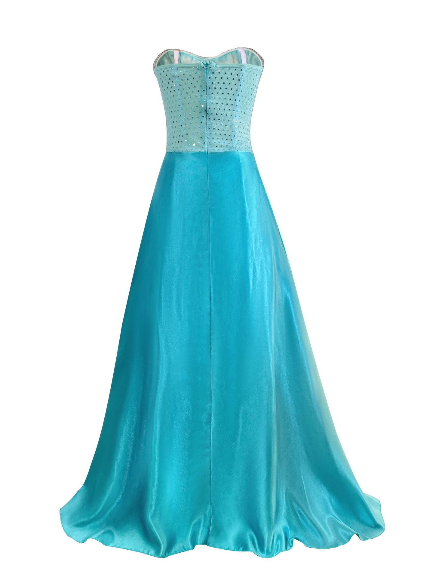 Frozen 2 Elsa Costume Woman Cosplay Princess Dresses With Cape For Adult