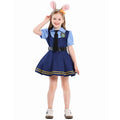 Zootopia Judy Cosplay Girl Costume Dress For Party Holiday Wedding