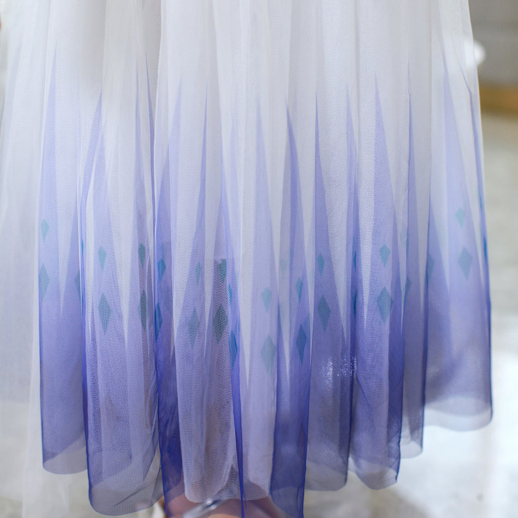 Frozen 2 Elsa Princess Girl Costume Dresses For Holiday Party