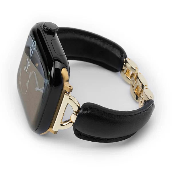 Leather Ring Buckle Band