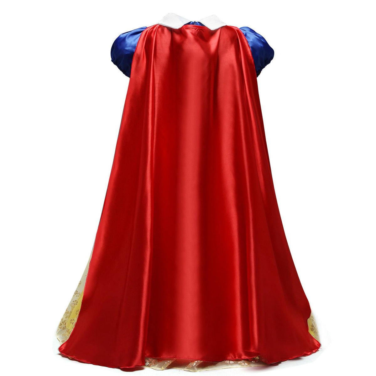 New Girls Snow White Costume Dresses Princess Long Fancy Halloween Party Cosplay
