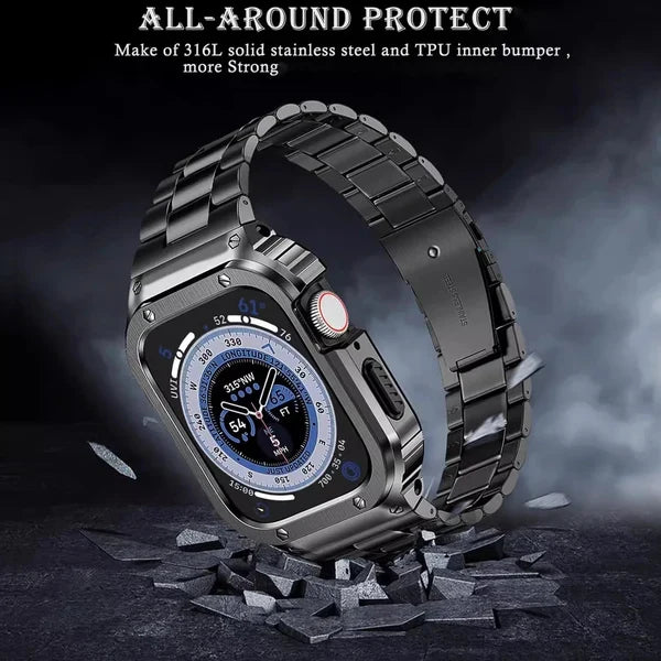 Stainless Steel Band With Case