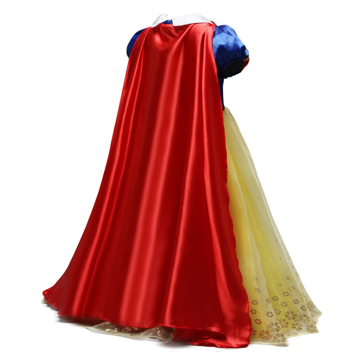 New Girls Snow White Costume Dresses Princess Long Fancy Halloween Party Cosplay