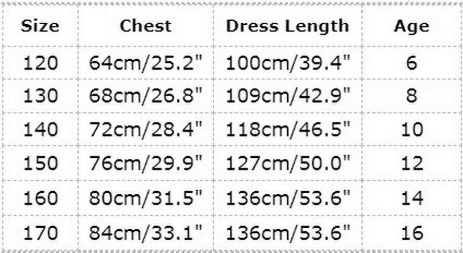 Flower Girl Dresses Wedding Formal Dresses Ball Gown Prom Birthday Holiday Party Bridesmaid