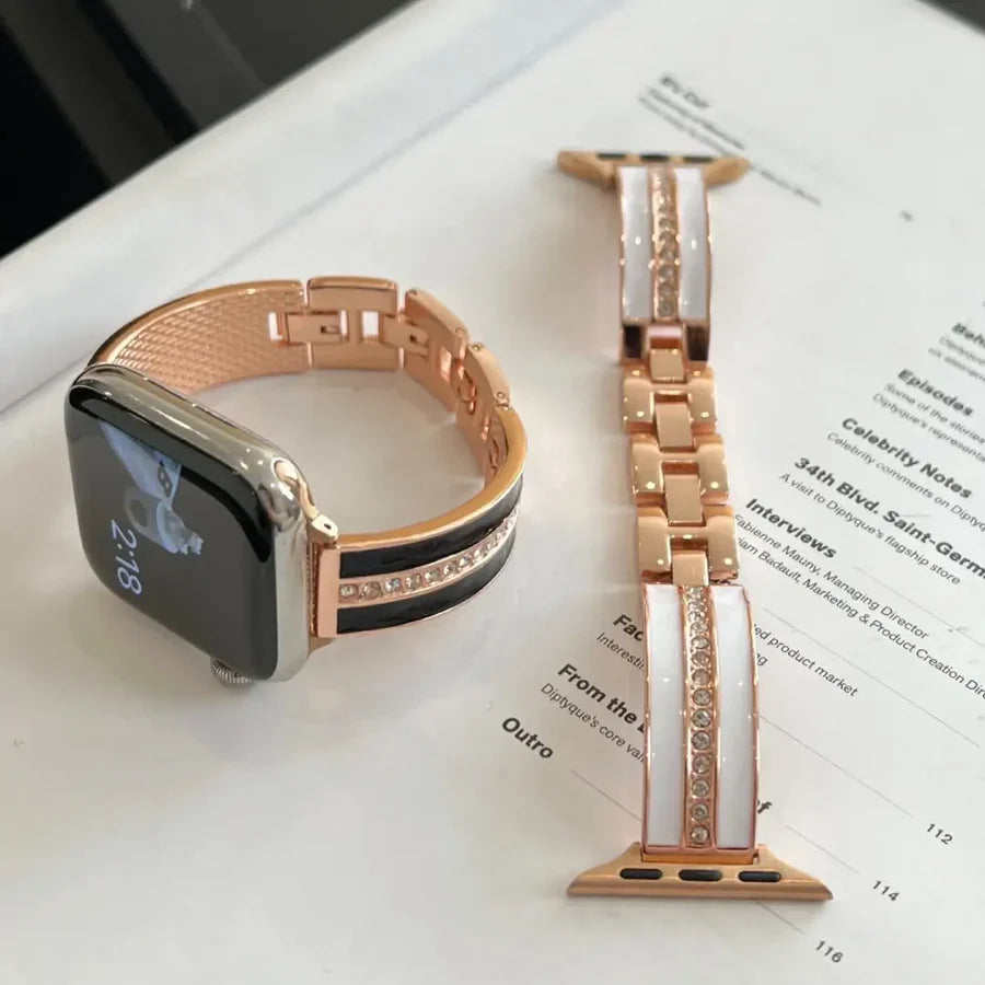 Chanel-Style Bracelet Apple Watch Band