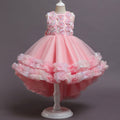 Flower Girl Trailing Dresses For Holiday Wedding Formal Graduation Party
