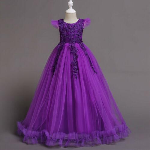Flower Girl Dresses Wedding Formal Dresses Ball Gown Prom Birthday Holiday Party Bridesmaid