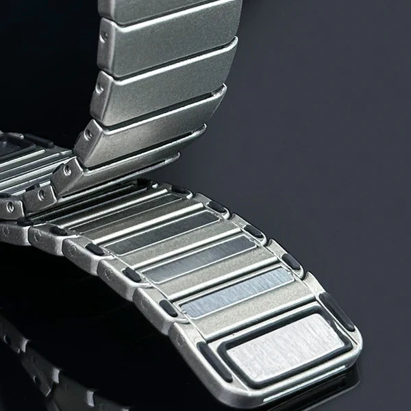 AP Frosted Stainless Steel Magnetic Band