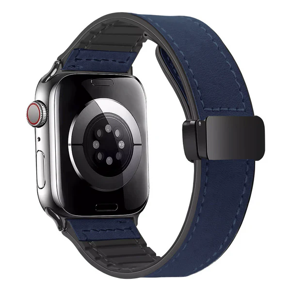 Silicone Magnetic Leather Strap