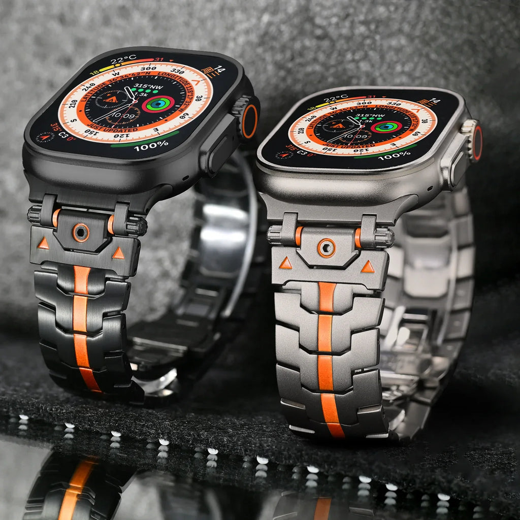 Mech Warrior Metal Watch Band