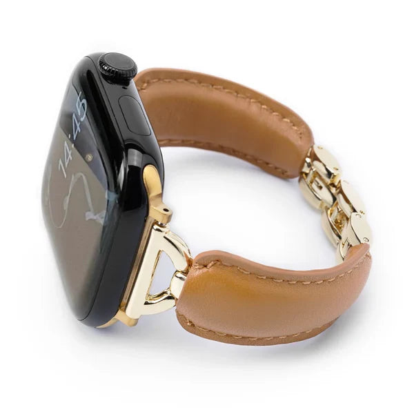 Leather Ring Buckle Band