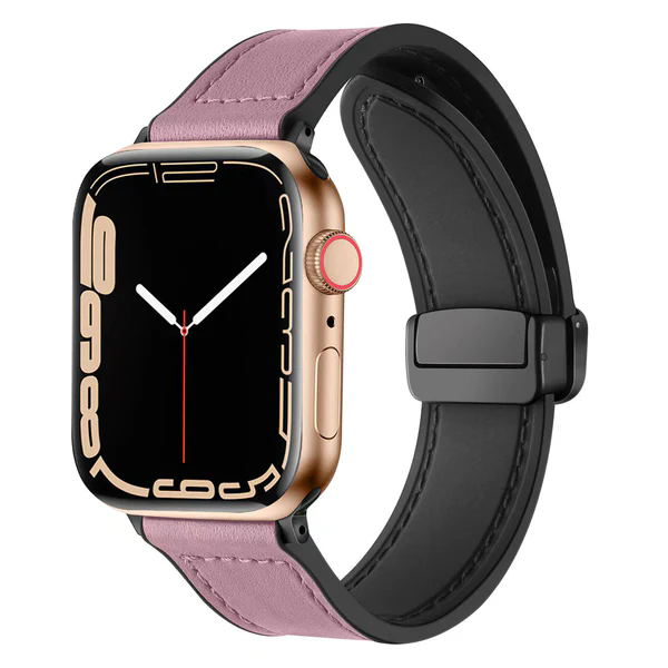 Silicone Magnetic Leather Strap