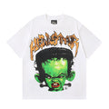 Hellstar Frankenkid White Graphic T-Shirt