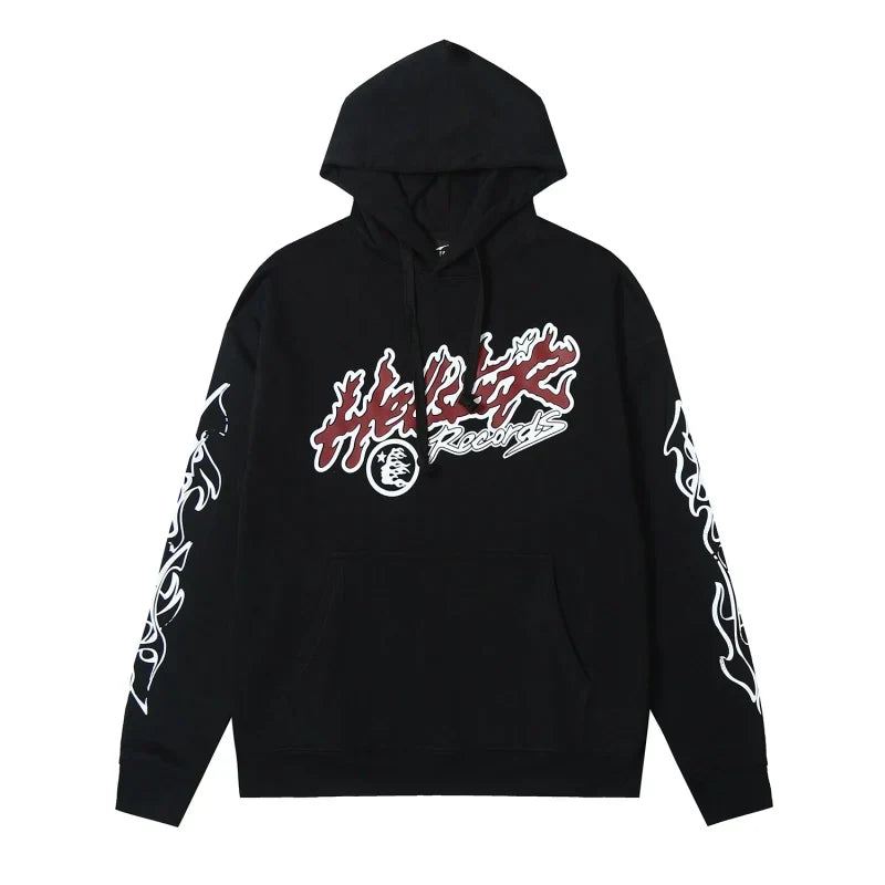 Hellstar Records Hoodie Black
