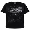 Hellstar Chrome Logo Black Graphic T-Shirt