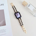 Pearl Metal Link Bracelet