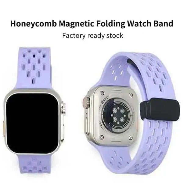 Folding Clasp Sports Silicone Strap