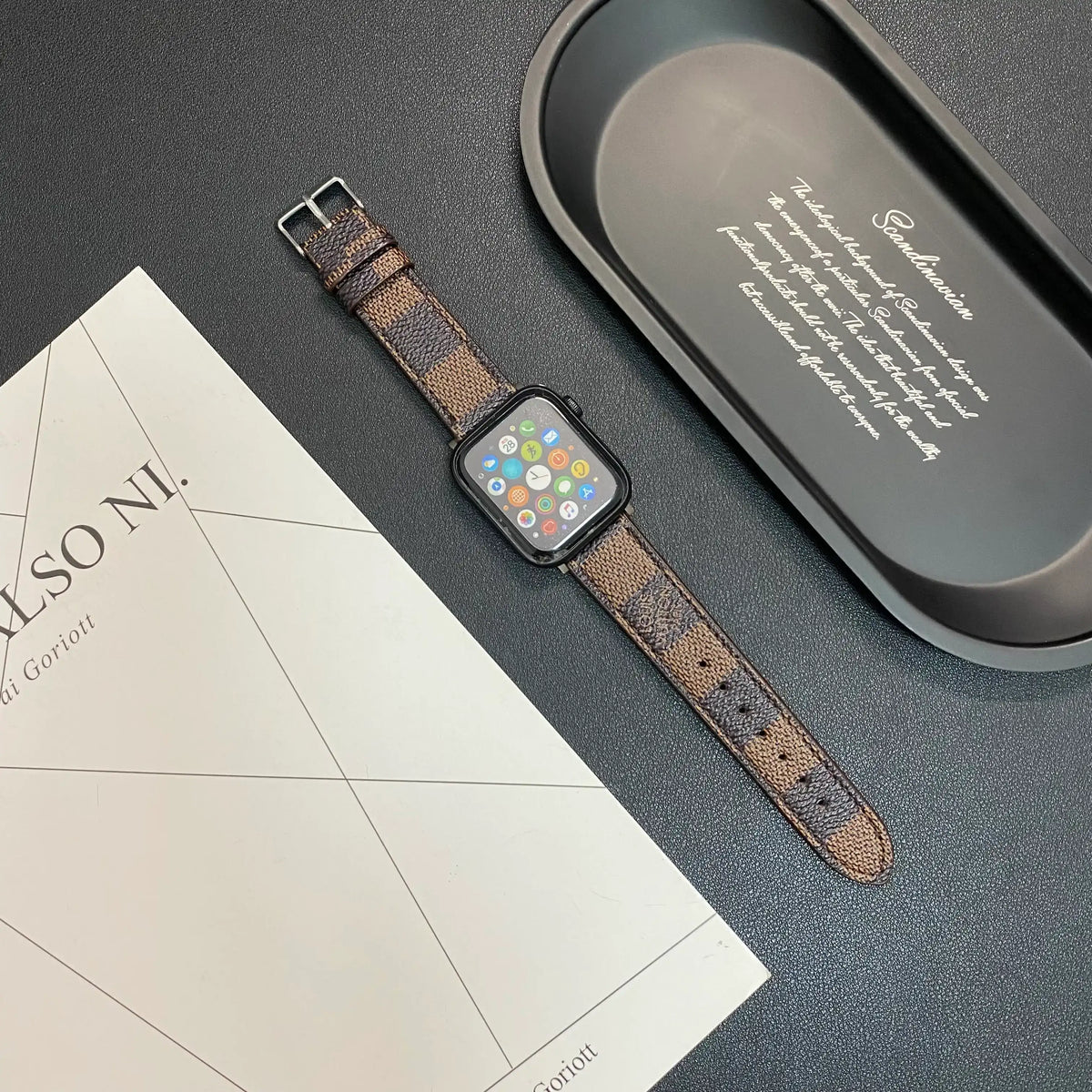 Luxury Leather Band for Apple Watch