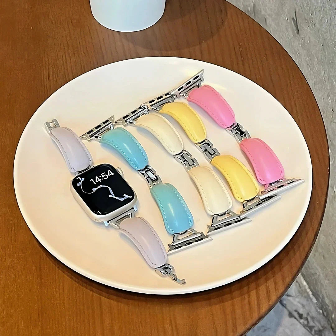 Leather Ring Buckle Band