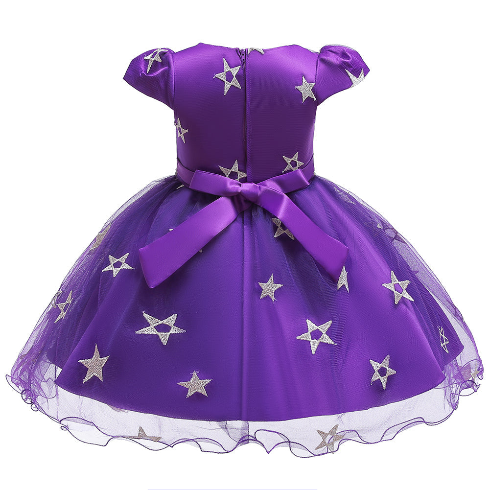 Baby Toddler Kids Witch Costume Dresses With Hat