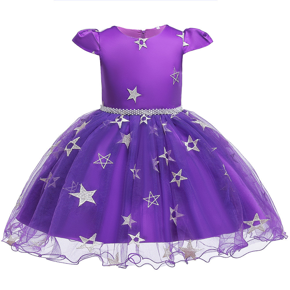 Baby Toddler Kids Witch Costume Dresses With Hat