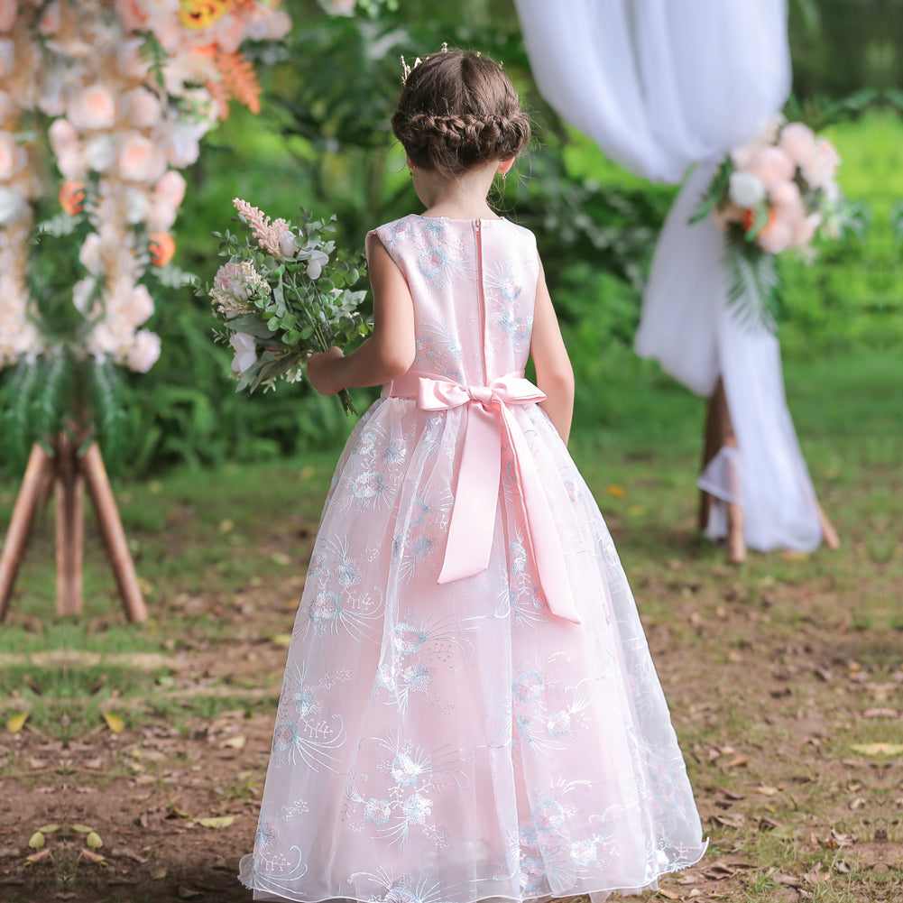 New Flower Girl Dress Princess Dress  Costume Party Holiday Wedding Birthday