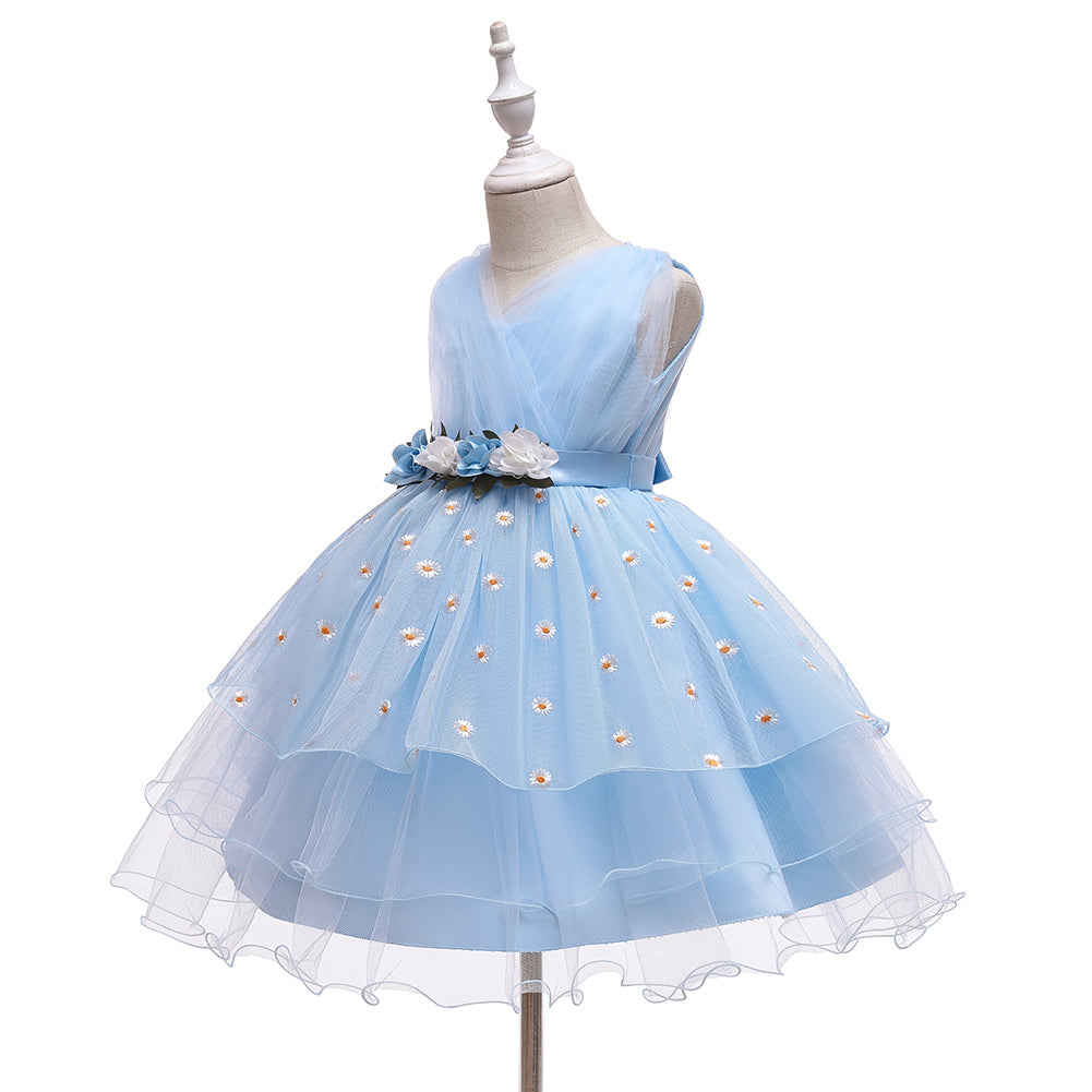 New Formal Tutu Tulle Toddler Kids Flower Girl Dresses