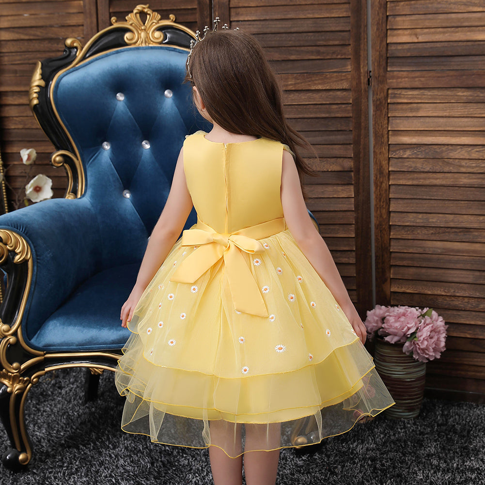 New Formal Tutu Tulle Toddler Kids Flower Girl Dresses
