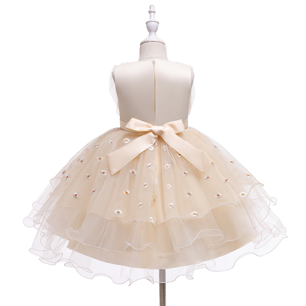 New Formal Tutu Tulle Toddler Kids Flower Girl Dresses