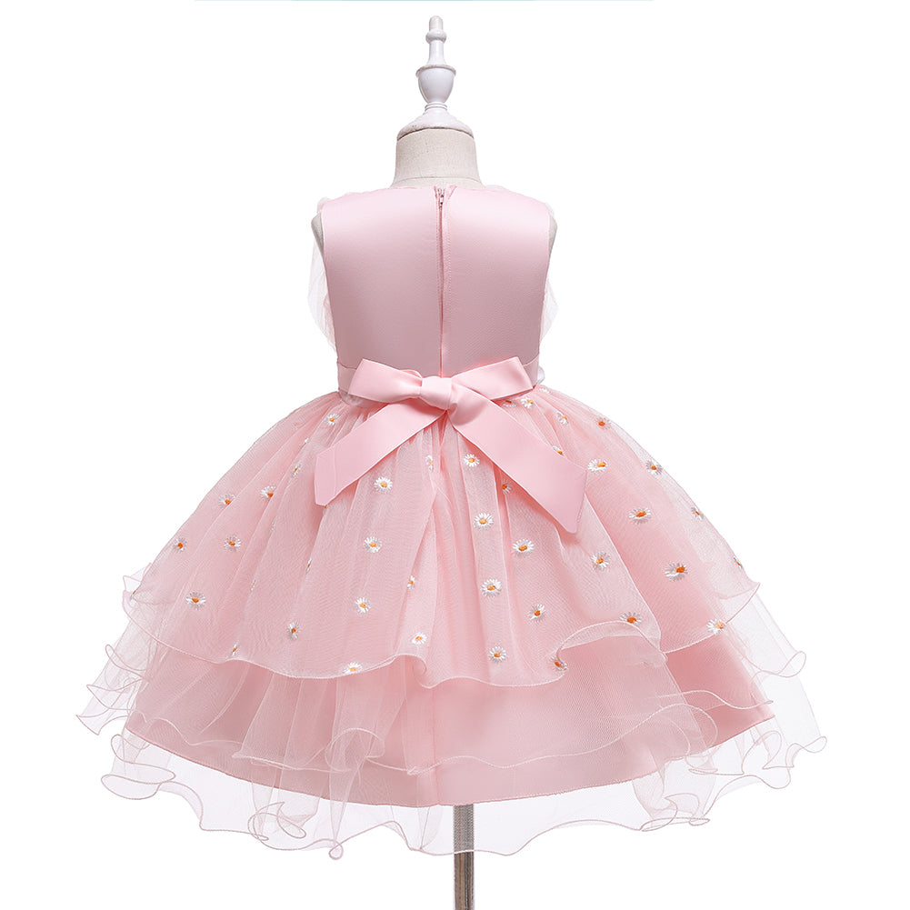 New Formal Tutu Tulle Toddler Kids Flower Girl Dresses