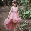 Flower Girl Dress Toddler Kids Princess Wedding Dress Graduation Trailing Formal Special Occasions