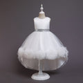 Flower Girl Dress Toddler Kids Princess Wedding Graduation Trailing Formal Special Occasions