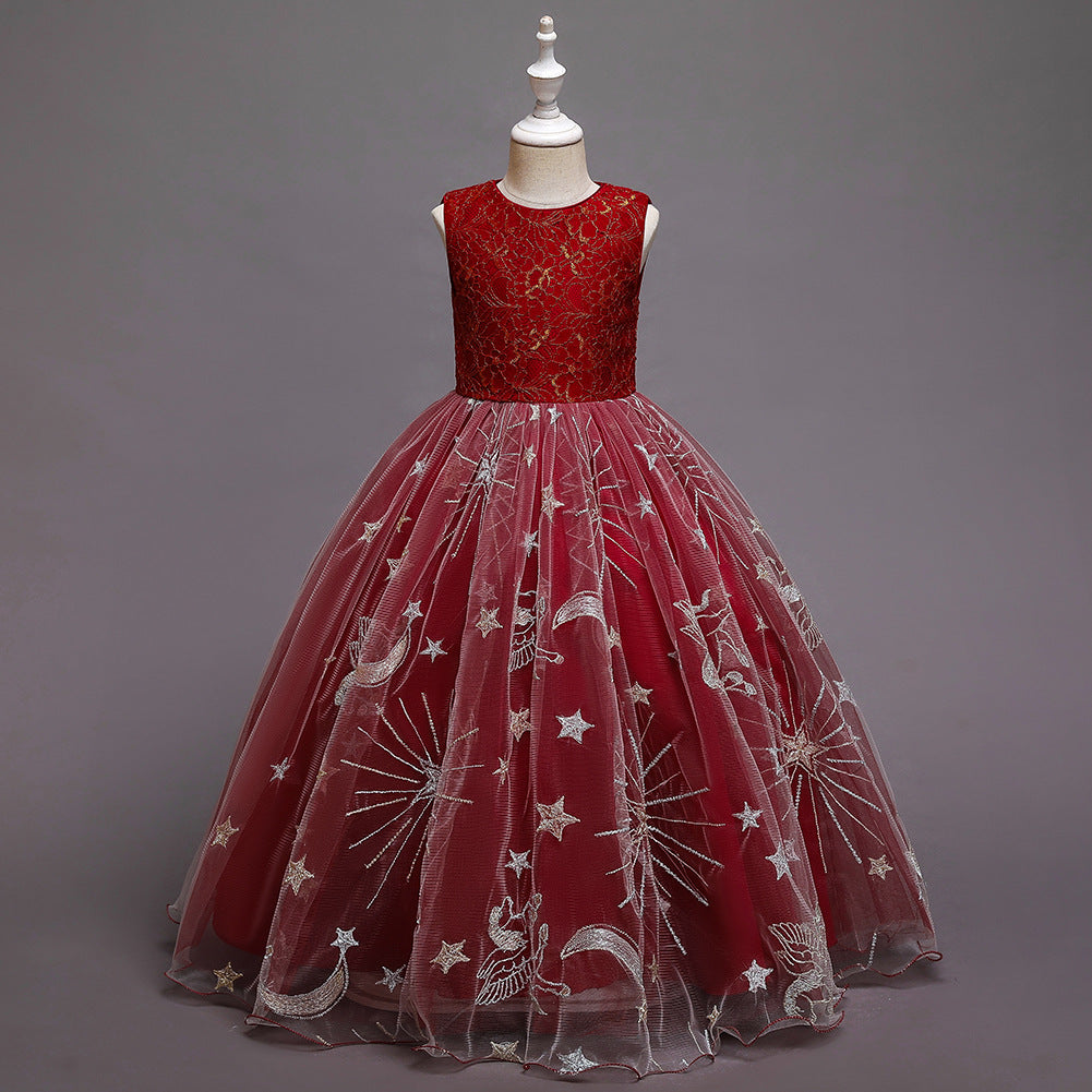 Ball Gown Formal Girl Wedding Dresses Ball Gown For Birthday Holiday Party Bridesmaid
