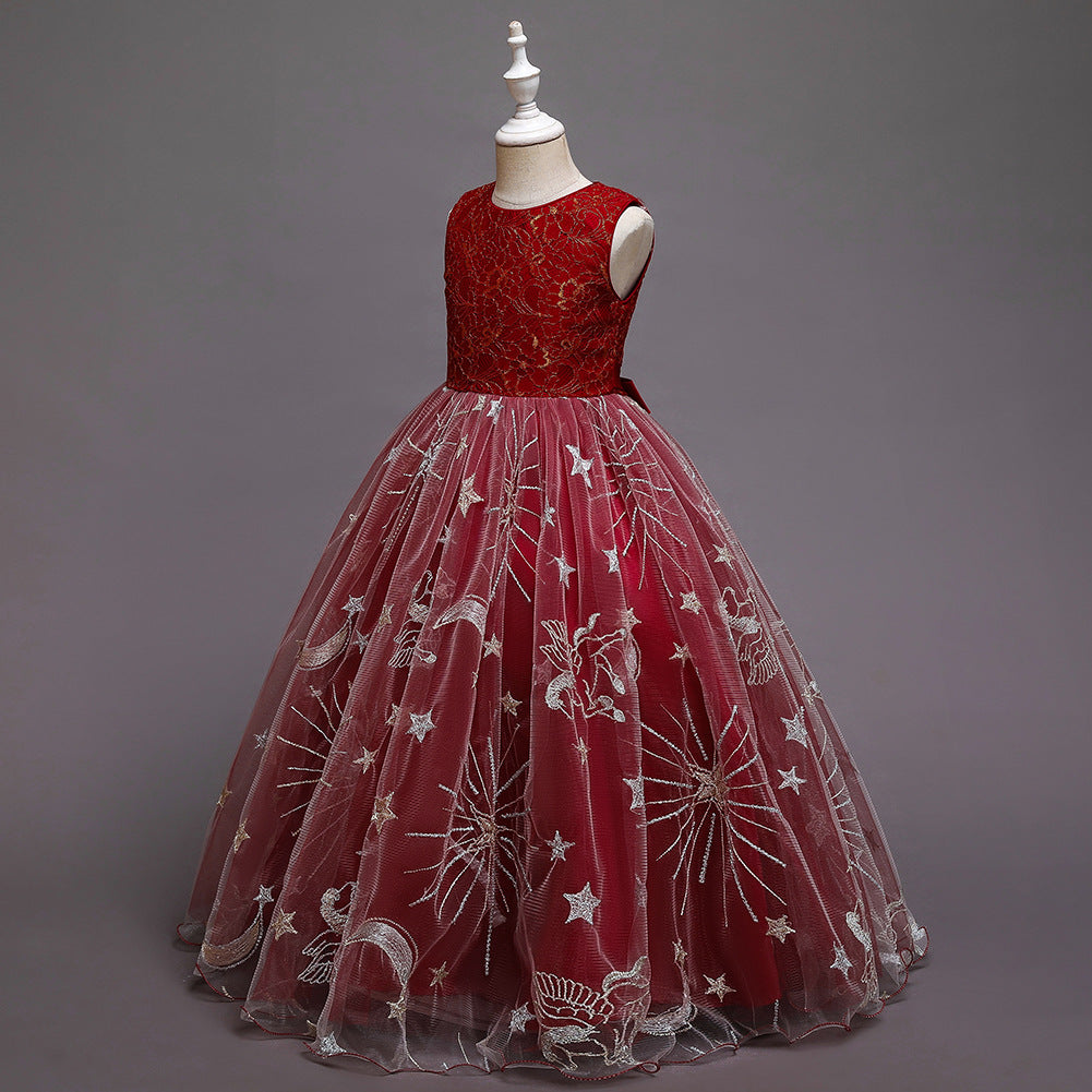 Ball Gown Formal Girl Wedding Dresses Ball Gown For Birthday Holiday Party Bridesmaid