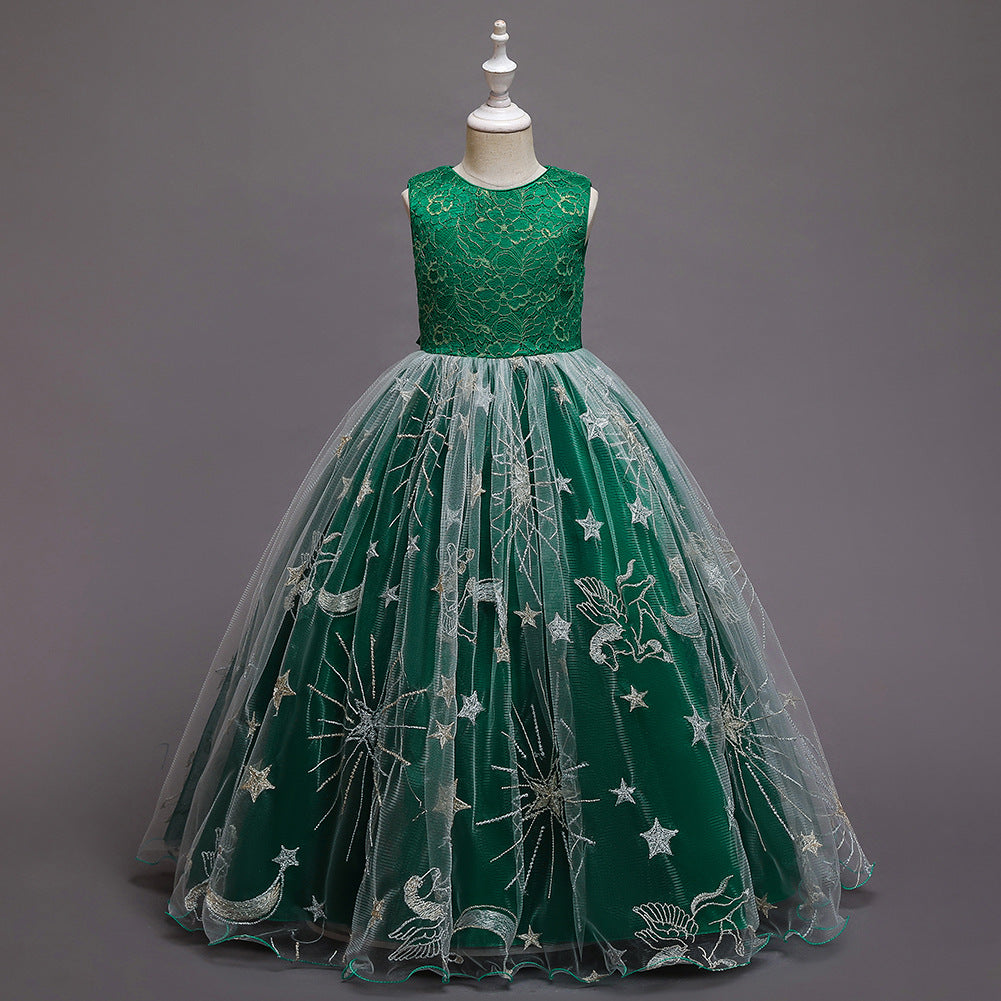 Ball Gown Formal Girl Wedding Dresses Ball Gown For Birthday Holiday Party Bridesmaid