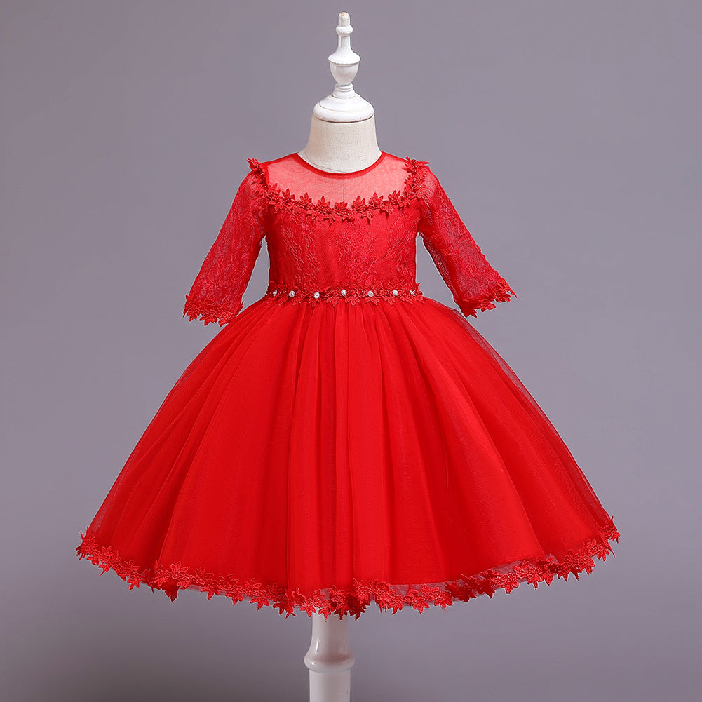Flower Girl Dresses Toddler Princess For Wedding Holiday Party