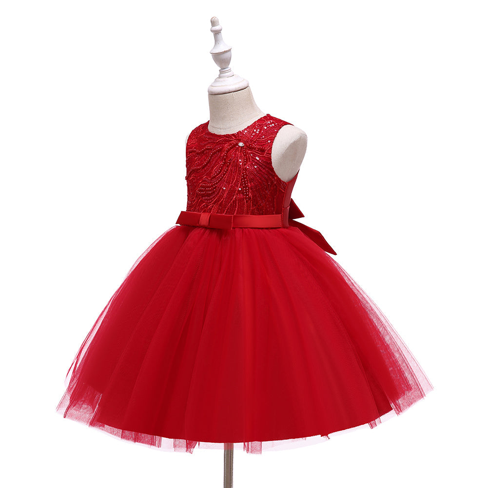 Baby Toddler Pearl Girl Wedding Dresses